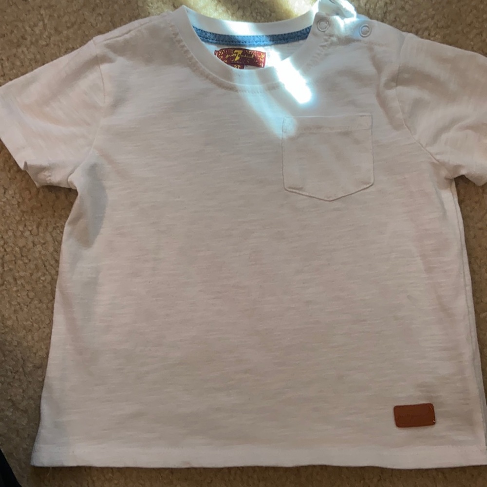 White 7 for all mankind boys shirt